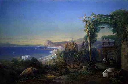 Castille and the Bay of Baia, Pozzuoli von Edward M. Richardson