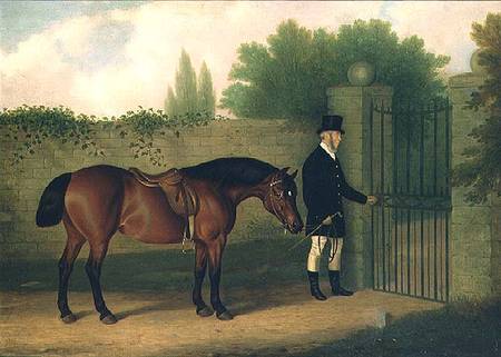 Horse and Groom von Edward Tolley