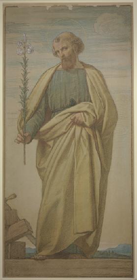 Der Heilige Joseph mit dem Lilienstab