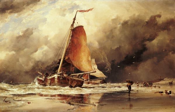 Seascape von Edward William Cooke