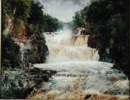 Swallow Falls, Bettws-y-Coed, North Wales von Edwin Frederick Holt