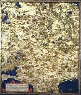 Map of Sixteenth Century Russia 1575