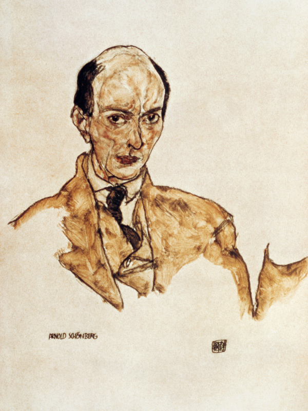 Arnold Schönberg von Egon Schiele