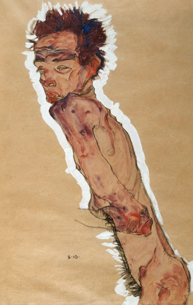 Self Portrait Nude von Egon Schiele