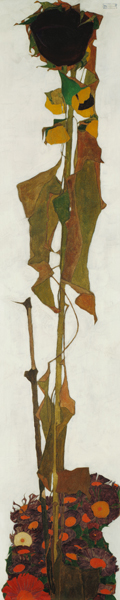 Sonnenblume von Egon Schiele