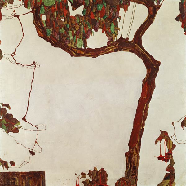 Autumn Tree von Egon Schiele