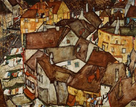 Krumau Häuserbogen (Die kleine Stadt V) 1915/16