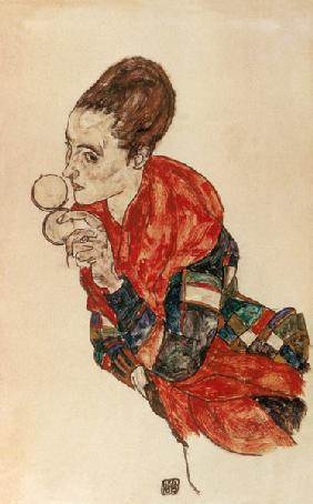 Portrait der Schauspielerin Marga Boerner 1917