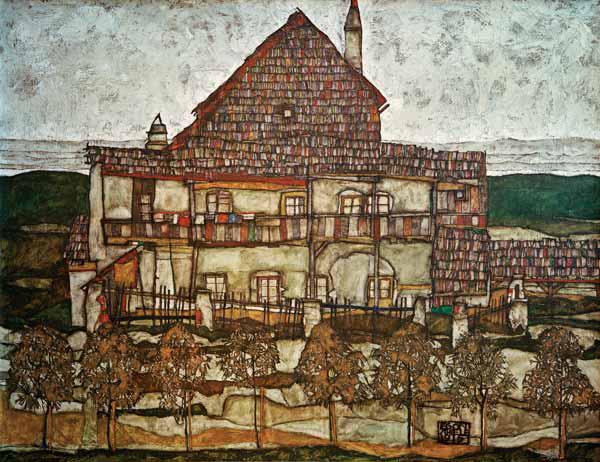 Haus mit Schindeldach (Altes Haus II) 1911