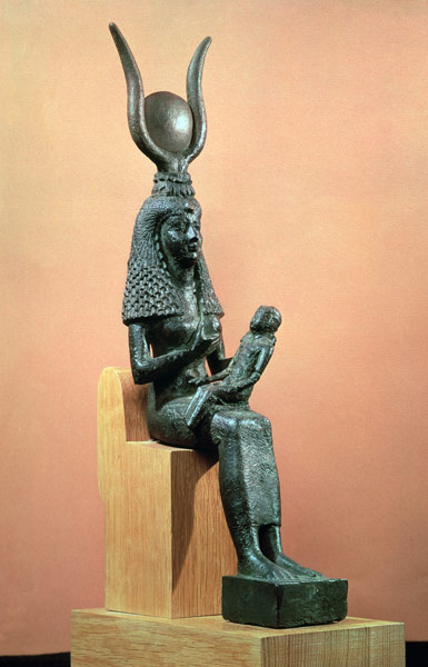 Isis suckling the infant Horus von Egyptian