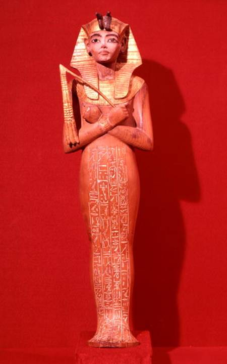 Shabti figure of the king from the Tomb of Tutankhamun (c.1370-1352 BC) New Kingdom von Egyptian