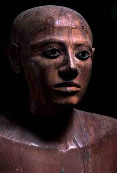 Statue of Chancellor Nakhti, from Asyut, early Middle Kingdom von Egyptian
