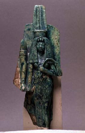 Statuette of Queen Tiy, wife of Amenophis III, New Kingdom c.1391-135