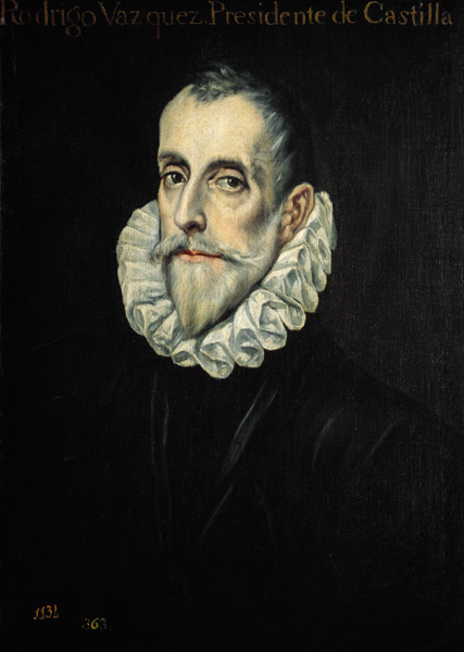 Vázquez, Don Rodrigo; span. Politiker von (eigentl. Dominikos Theotokopulos) Greco, El