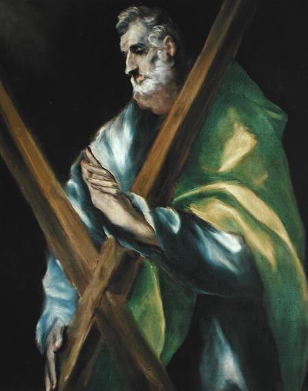 St. Andrew von (eigentl. Dominikos Theotokopulos) Greco, El