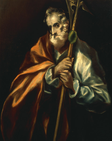 Apostel Judas Taddäus von (eigentl. Dominikos Theotokopulos) Greco, El