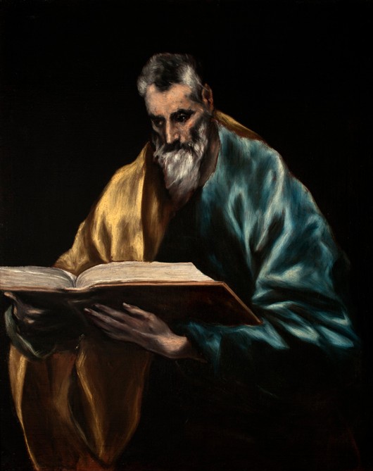 Der Apostel Simon von (eigentl. Dominikos Theotokopulos) Greco, El