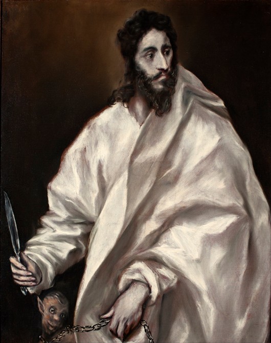 Heiliger Bartholomäus von (eigentl. Dominikos Theotokopulos) Greco, El