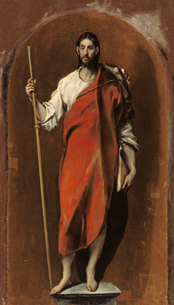 Hl.Jacobus d.Ä von (eigentl. Dominikos Theotokopulos) Greco, El