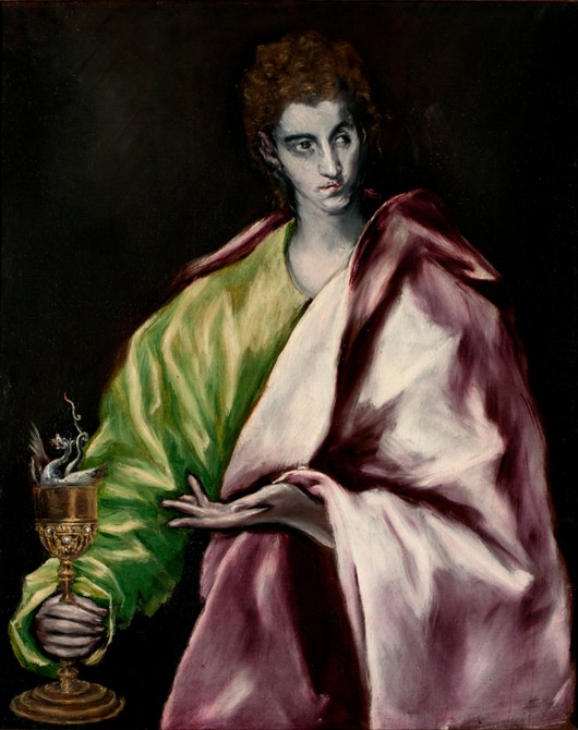 Johannes der Evangelist von (eigentl. Dominikos Theotokopulos) Greco, El