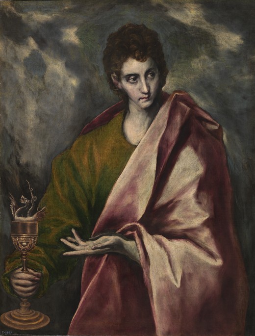 Johannes der Evangelist von (eigentl. Dominikos Theotokopulos) Greco, El