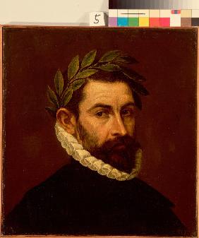 Porträt des Dichters Alonso de Ercilla y Zuniga (1533-1594)