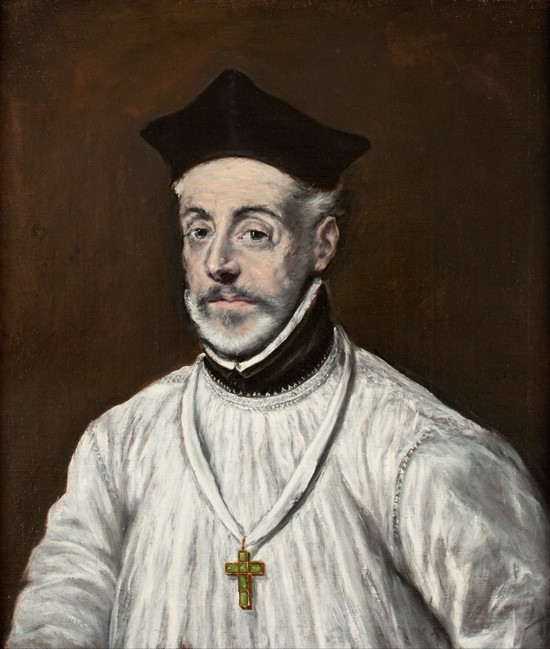 Porträt von Diego de Covarrubias y Leiva von (eigentl. Dominikos Theotokopulos) Greco, El