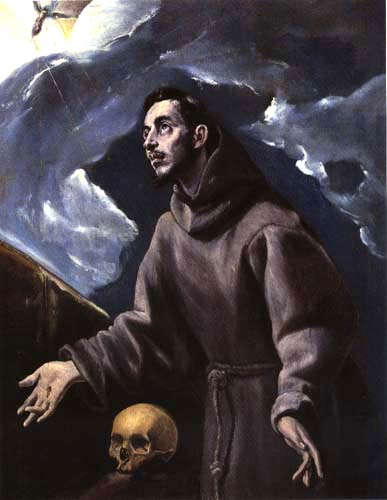 Stigmatisation des hl. Franziskus von (eigentl. Dominikos Theotokopulos) Greco, El