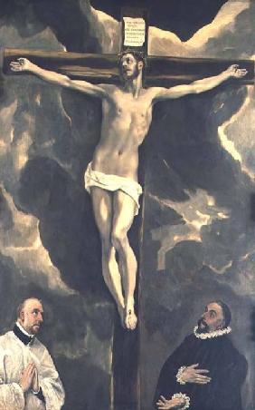 The Crucifixion with Two Donors c.1580