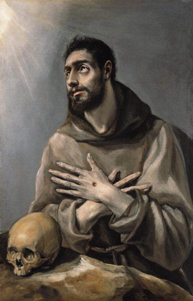 Meditation des heiligen Franziskus von Assisi