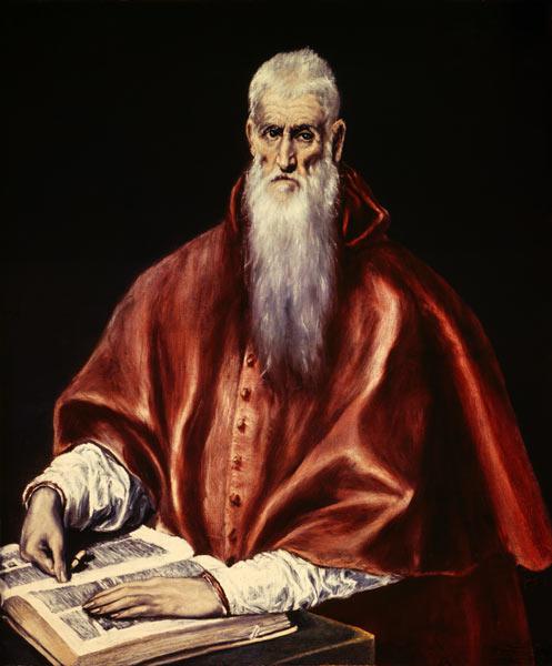 Der heilige Hieronymus als Kardinal