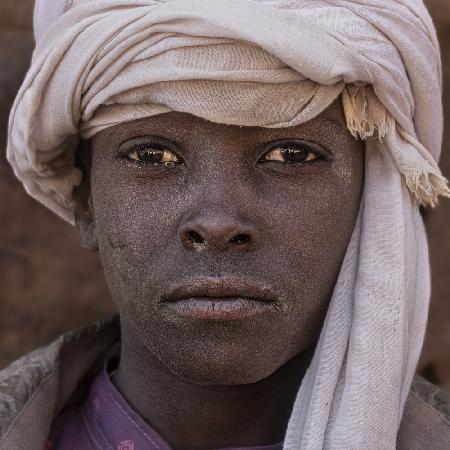 Ein klarer,direkter Blick auf das Ennedi-Dessert Tchad