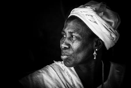 Frau in Guinea-Bissau