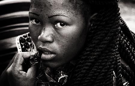 Junges Mädchen (Benin)