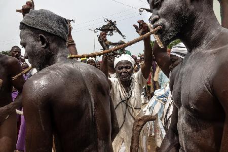Rituale der ethnischen Gruppe der Gwari im Emirat Minna,Nigeria