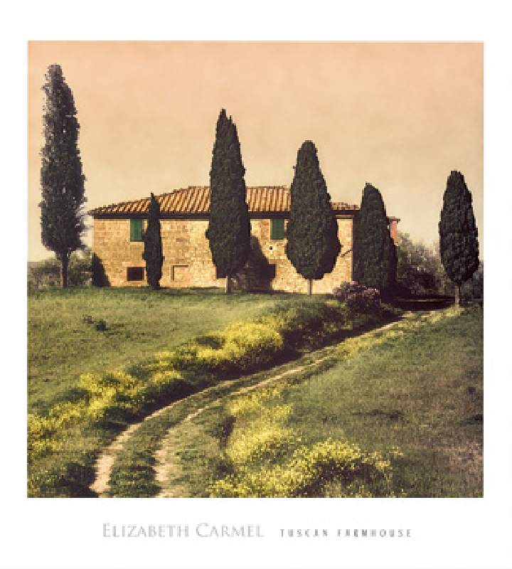 Tuscan Farmhouse von Elizabet Carmel