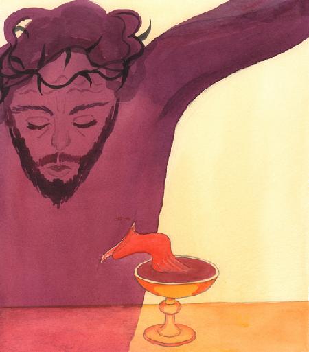 Christ poured out His life-blood for us, on Calvary 2000