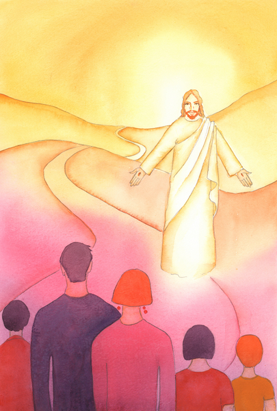 Whatever our vocation, we can give glory to the Father by walking forward on the road He has asked u von Elizabeth  Wang