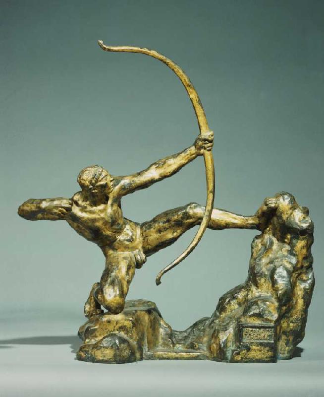 Herakles: Bogenschütze von Emile-Antoine Bourdelle