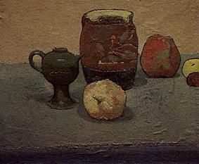 Krug und Äpfel von Emile Bernard