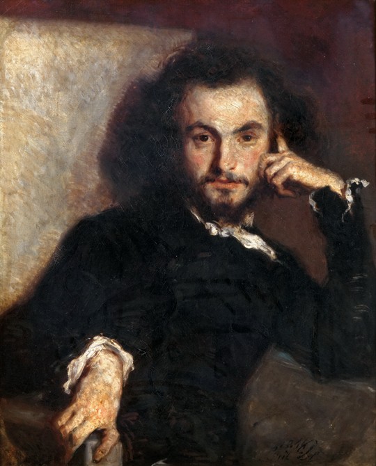 Charles Baudelaire (1821-1867) von Emile Deroy