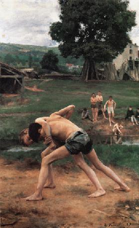 La Lutte (Ringer) 1889