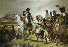 Napoleon Bonaparte in der Schlacht von Wagram Juli 1809
