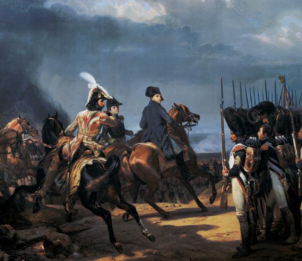 Napoleon at Jena / Ptg.by H.Vernet /1836