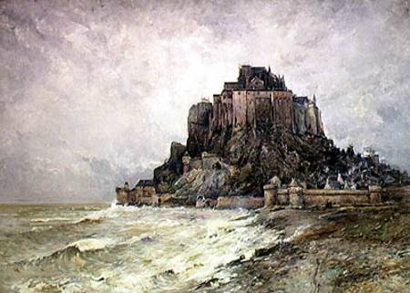 Mont Saint-Michel von Emile Noirot