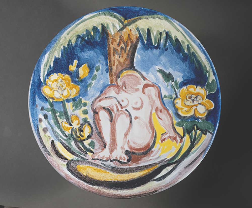 Teller, 1907-09 (Keramik) von Achille Emile Othon Friesz
