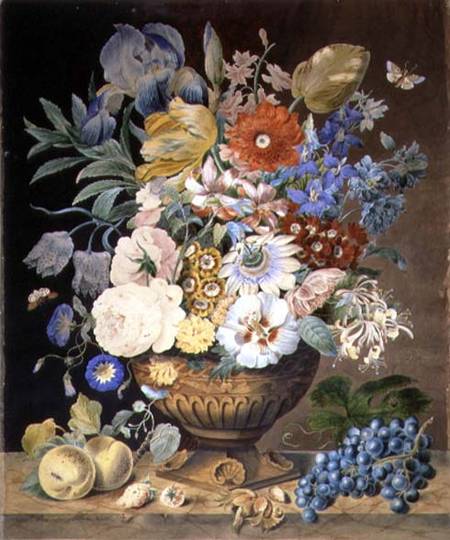 Flowers and Fruit von Emma Sillett