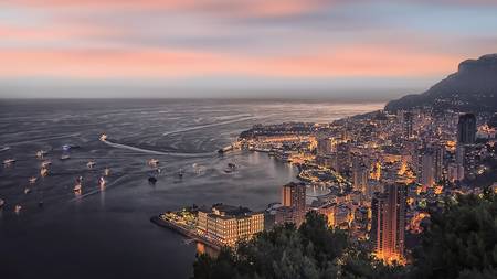 Sunset In Monaco 2014