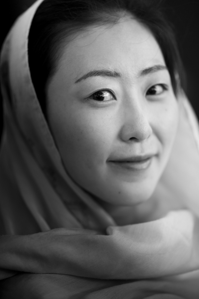 Porträt einer asiatischen Frau von engin akyurt