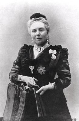 Empress Victoria (1840-1901) (b/w photo) 17th